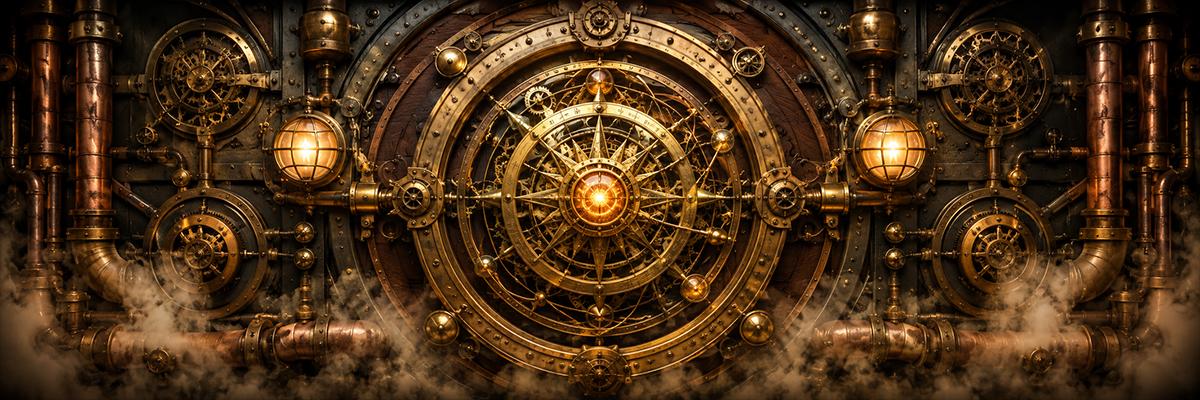 Steampunk theme preview